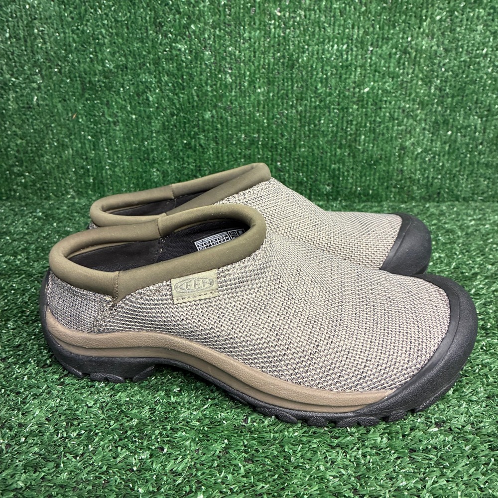 KEEN Kaci Slide Mesh Slip On Gorpcore Outdoor Clogs Shoe Brown Womens Size 7